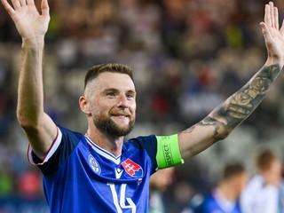 Kapitán slovenskej futbalovej reprezentácie Milan Škriniar.