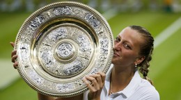Petra Kvitová vyhrala Wimbledon v rokoch 2011 a 2014.