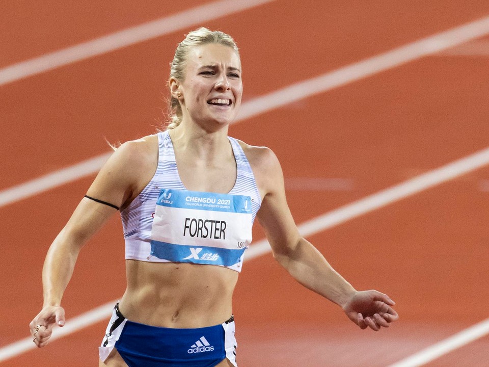 Viktória Forster: ONLINE prenos z pretekov žien na 100 m na OH Paríž 2024.