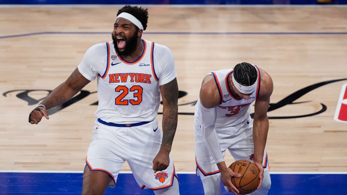 Mitchell Robinson a Josh Hart