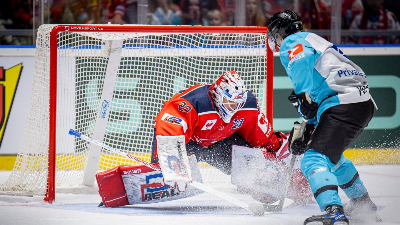 Fotka zo zápasu HC Dynamo Pardubice - Pelicans Lahti.