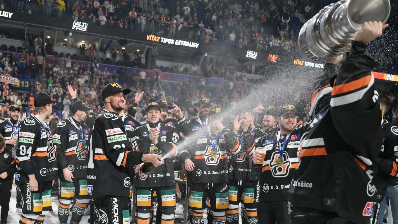 HC Košice obhajujú vlaňajší titul v Tipsport lige. 