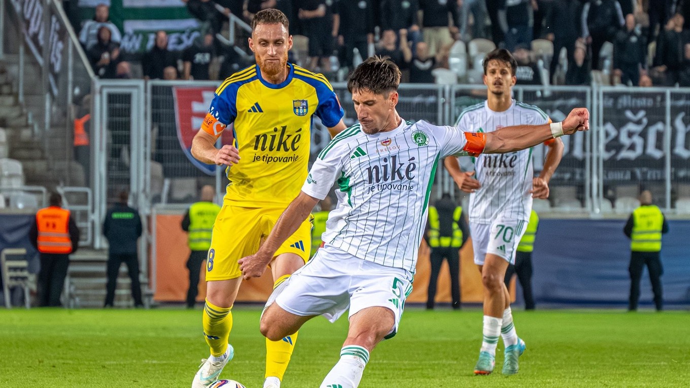 Fotka zo zápasu FC Košice - FC Tatran Prešov.