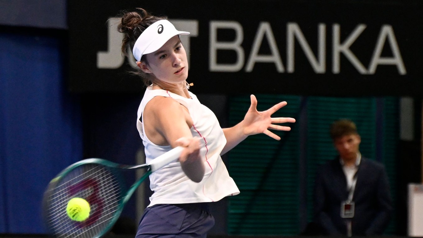 ONLINE: Mia Pohánková - Andre Lukosiuteová, Billie Jean King Cup 2026 (1. dvojhra).