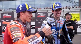Alex Márquez (vpravo) a jeho brat Marc Márquez.