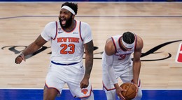 Mitchell Robinson a Josh Hart