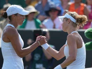 Laura Siegemundová a Madison Keysová.