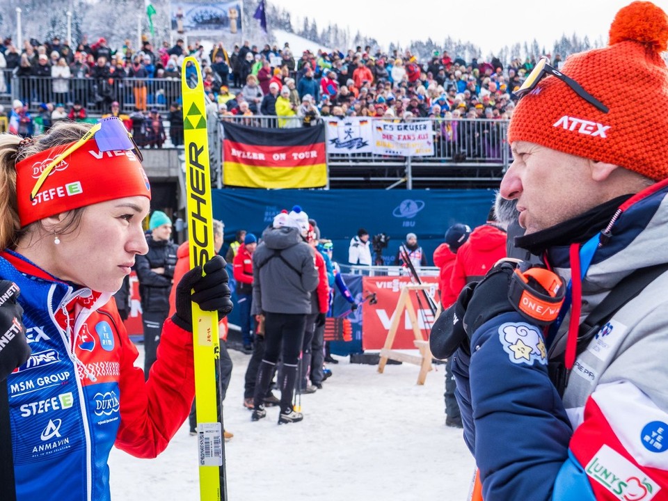 Paulína Bátovská Fialková s trénerom Martinom Bajčičákom.