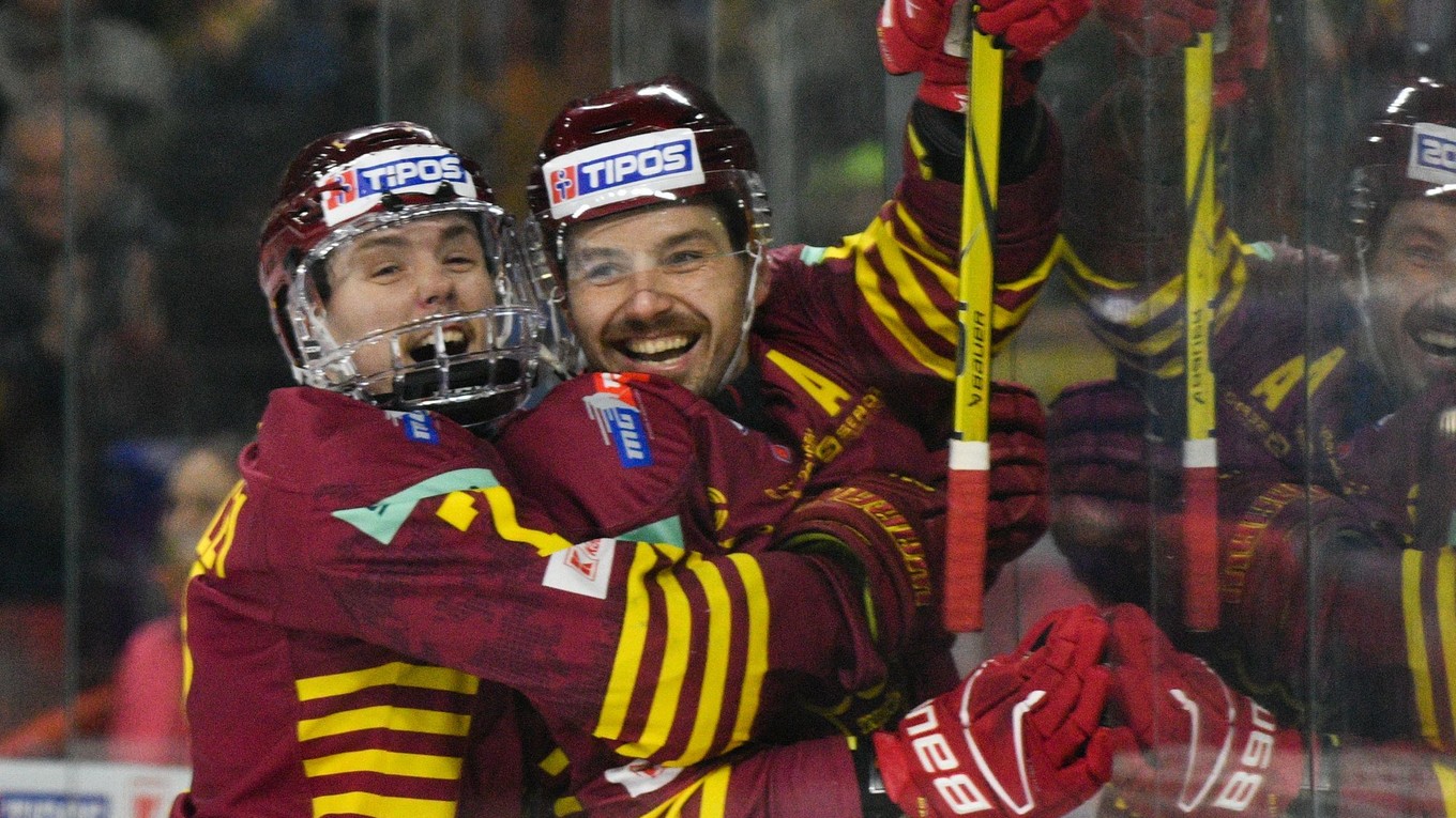 Tomáš Záborský a Brett Stapley (Trenčín).