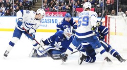 Momentka zo zápasu Toronto - Tampa