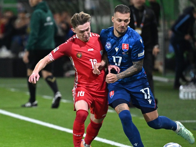 Zľava Iurie Iovu (Moldavsko) a Lukáš Haraslín (Slovensko)