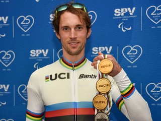 Paracyklista Jozef Metelka by mal patriť k najväčším medailovým nádejám Slovenska.