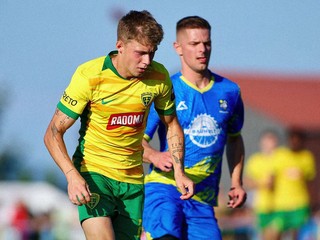 Záber zo zápasu TJ Slovan Magura Vavrečka - MŠK Žilina