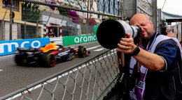Slovenský fotograf F1 Martin Trenkler počas Veľkej ceny Monaka. 