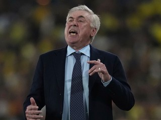 Tréner brazílskej futbalovej reprezentácie Carlo Ancelotti 