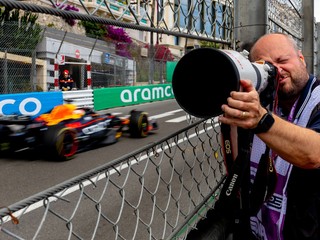 Slovenský fotograf F1 Martin Trenkler počas Veľkej ceny Monaka. 