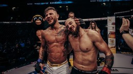 Matouš Kohout (ČR) a František Fodor (SR) na Oktagon Prime 4.