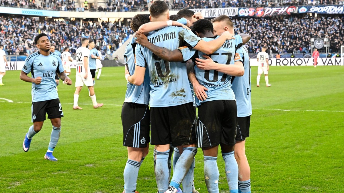 Hráči ŠK Slovan Bratislava.