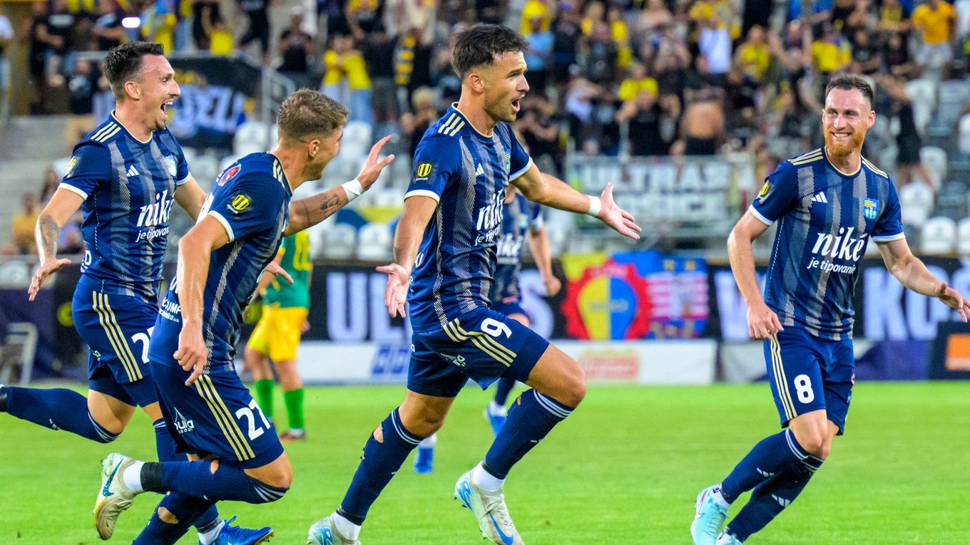 Futbalisti FC Košice.