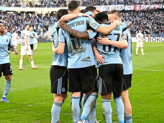 Hráči ŠK Slovan Bratislava.