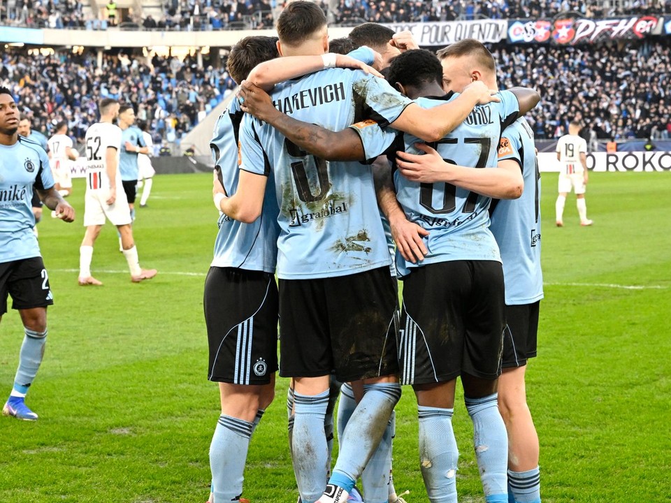 Hráči ŠK Slovan Bratislava.