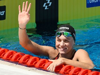 Slovenská plavkyňa Tamara Potocká.