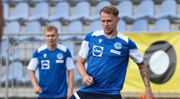 Ondrej Duda na tréningu Slovenska