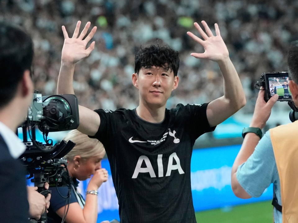 Son Heung-min máva fanúšikom