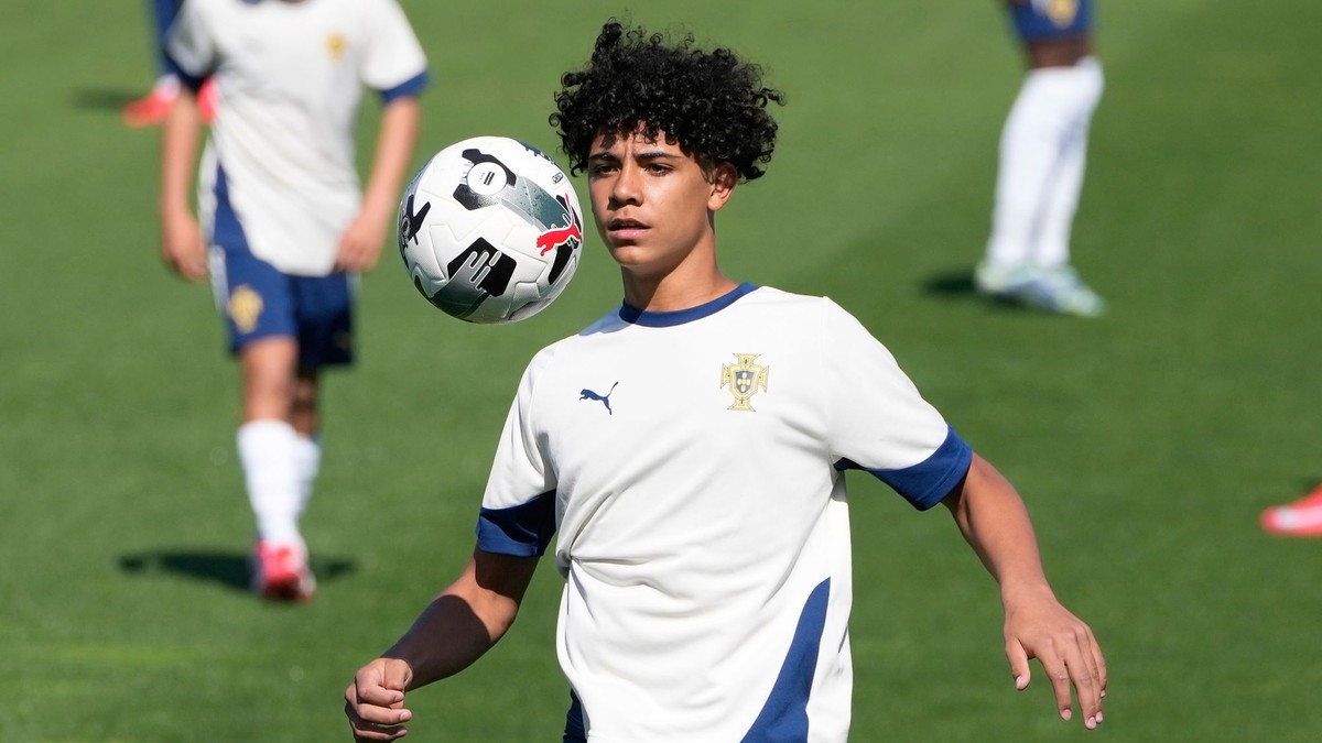 Cristiano dos Santos, najstarší syn portugalského futbalistu Cristiana Ronalda