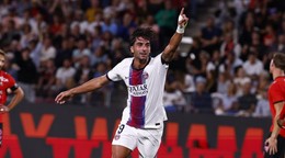 Ferran Torres oslavuje gól