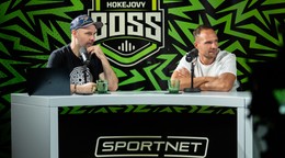 Filip Hudec a Andrej Sekera v podcaste Hokejový BOSS NHL.