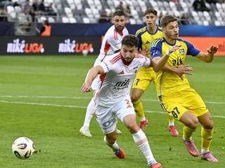 Momentka zo zápasu medzi FC Košice a MFK Ružomberok. 