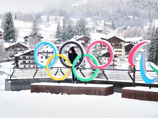 Olympijské a paralympijské kruhy. 