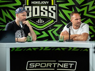 Filip Hudec a Andrej Sekera v podcaste Hokejový BOSS NHL.