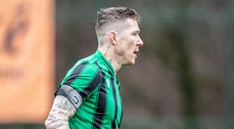 Slovenský futbalista Juraj Kucka v drese FC Baník Prievidza. 