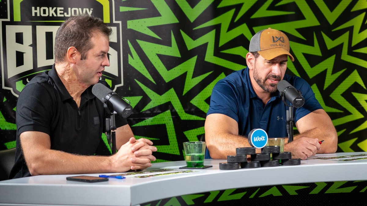 Ondrej Rusnák a Boris Valábik v podcaste Hokejový BOSS.