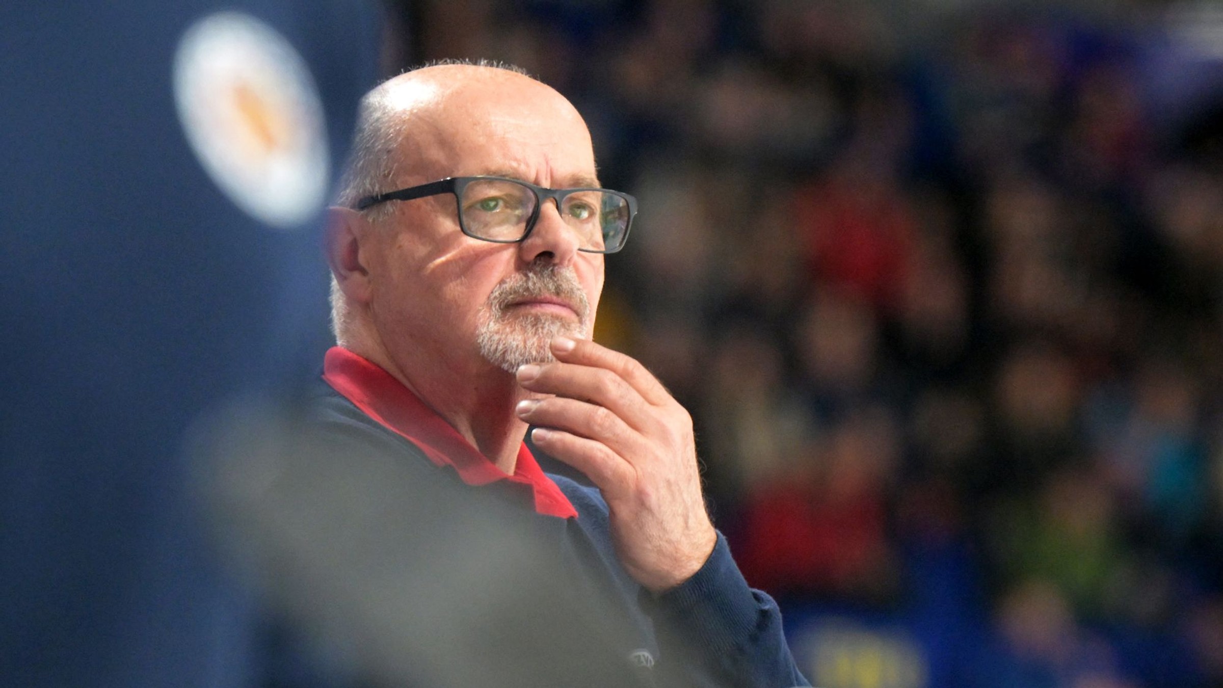 Tréner Zvolena Peter Mikula.