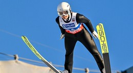 Slovenská reprezentantka v skokoch na lyžiach Kira Mária Kapustíková. 