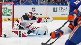 Momentka zo zápasu New York Islanders - New Jersey Devils