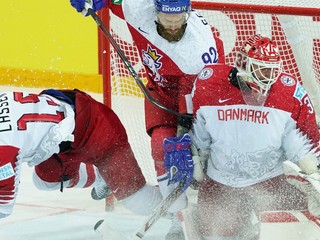 Pozrite si výsledok a priebeh zápasu Česko - Dánsko na MS v hokeji 2021.