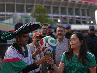 Fanúšikovia Mexika.