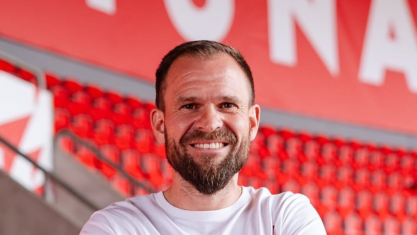 Nový tréner Zlatých Moraviec Jiří Vágner.