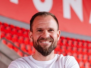 Nový tréner Zlatých Moraviec Jiří Vágner.