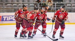 Momentka zo zápasu.