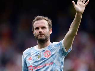 Juan Mata v drese Manchestru United.