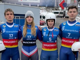 Slovenskí reprezentanti v sánkovaní.