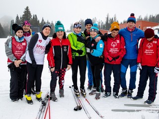 Slovenský tím športovcov s intelektuálnym znevýhodnením.