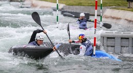 slovenské vodné slalomárky Soňa Stanovská, Zuzana Paňková a Emanuela Luknárová