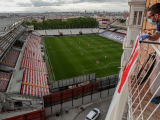 Štadión Raya Vallecano. 