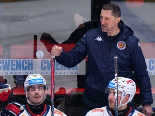 Na snímke tréner HKM Zvolen Antonín Stavjaňa.